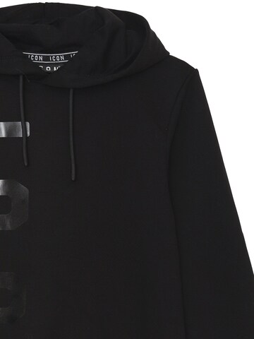 ICON Sweatshirt 'LOGO' in Schwarz