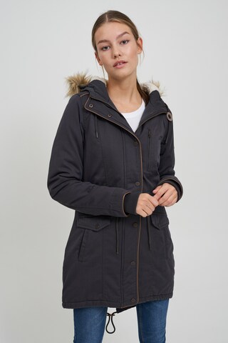 Oxmo Winterparka 'ANNA' in Grijs: voorkant