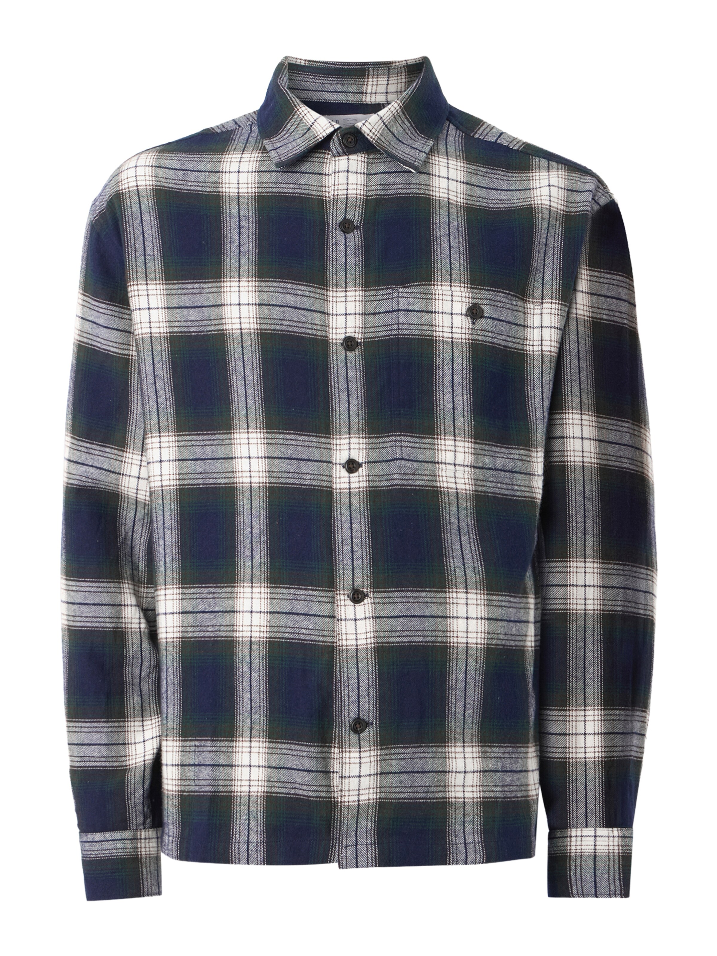 GAP Button Up Shirt in Green: front