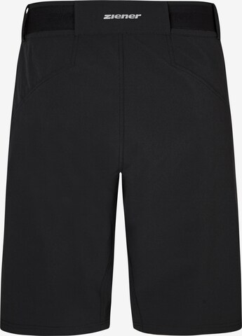 ZIENER Regular Workout Pants 'NONUS X-Function' in Black