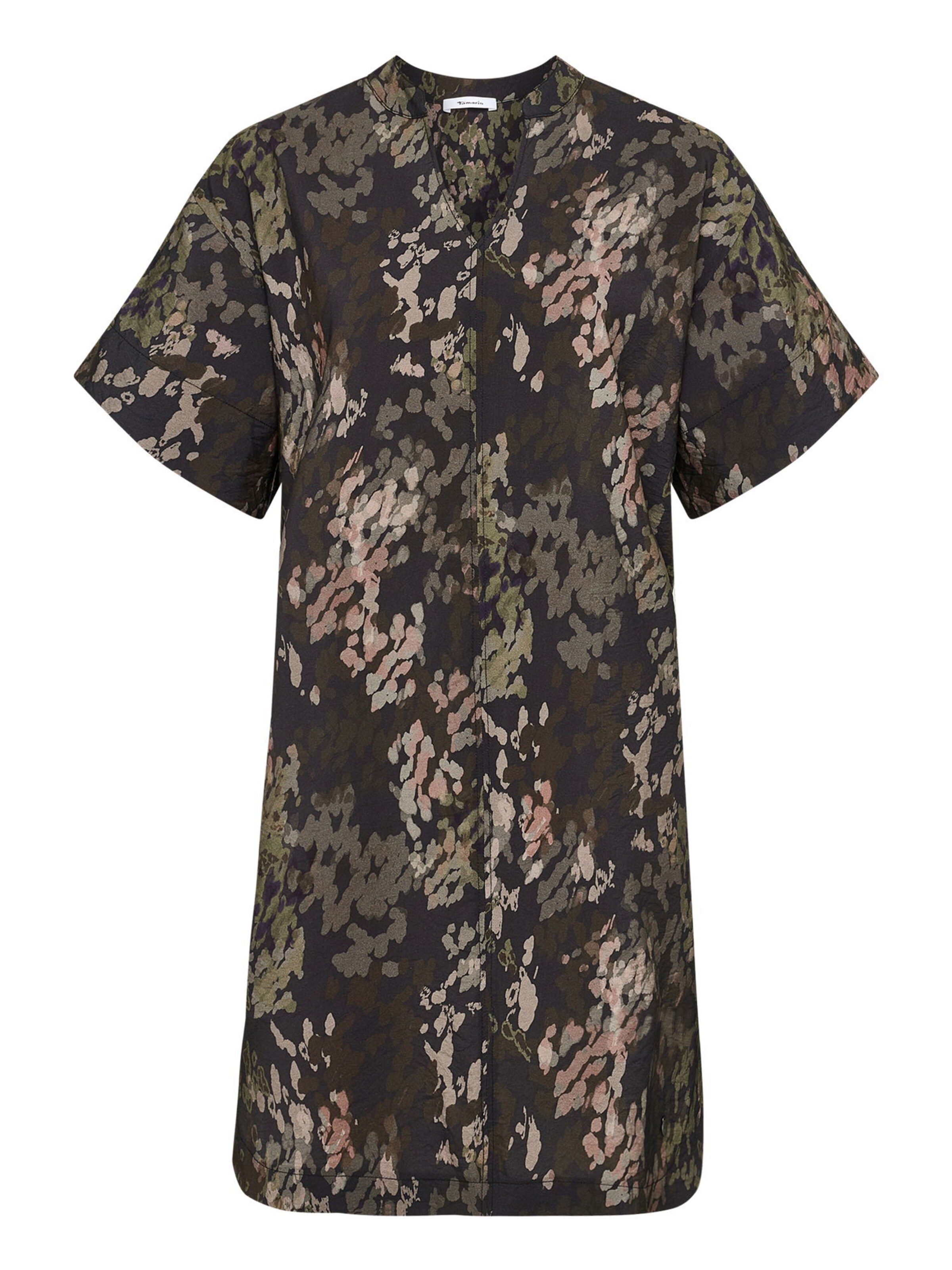 Tamaris Kleid in braun / schwarz, Produktansicht