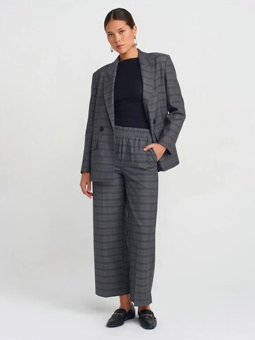 Dilvin Wide leg Broek in Grijs