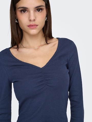ONLY Shirt 'ONLBetty' in Blue
