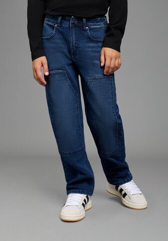 H.I.S EM Loose fit Jeans in Blue: front