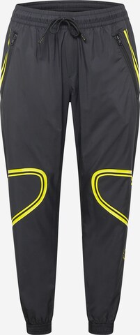 ADIDAS BY STELLA MCCARTNEY Tapered Workout Pants 'Truepace ' in Black: front