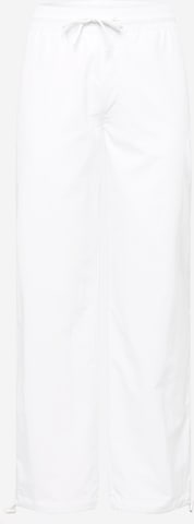 Calvin Klein Jeans - Loosefit Pantalón en blanco: frente