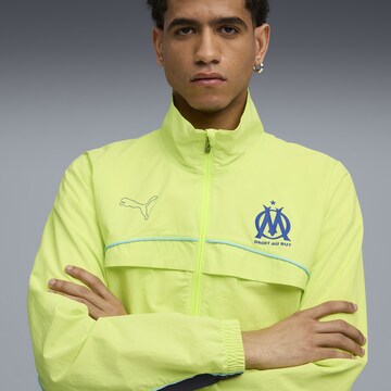 PUMA Sportjacke 'Olympique de Marseille FtblEssentials Cellerator' in Gelb