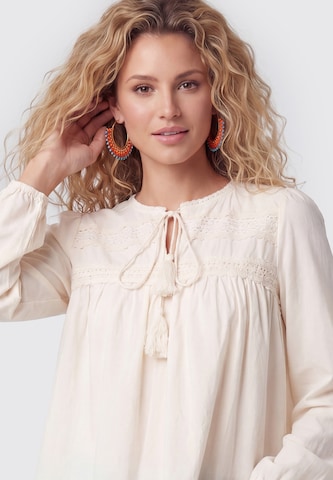IZIA - Blusa en beige