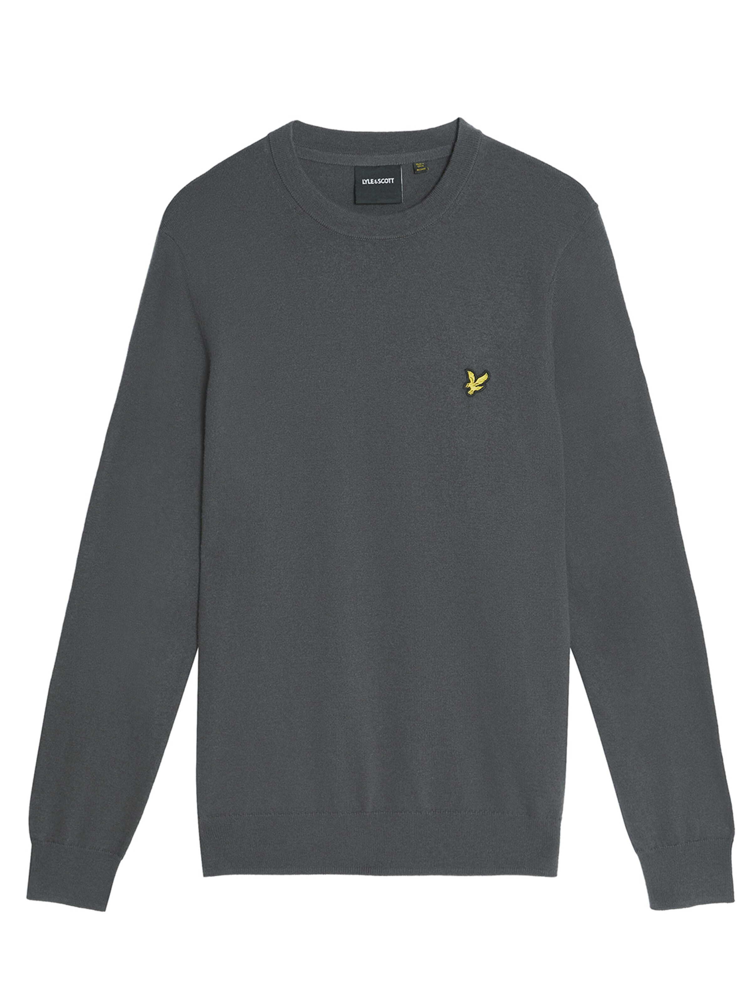 Pull-over Lyle & Scott en gris : devant