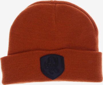 Wellensteyn Hat & Cap in One size in Orange: front