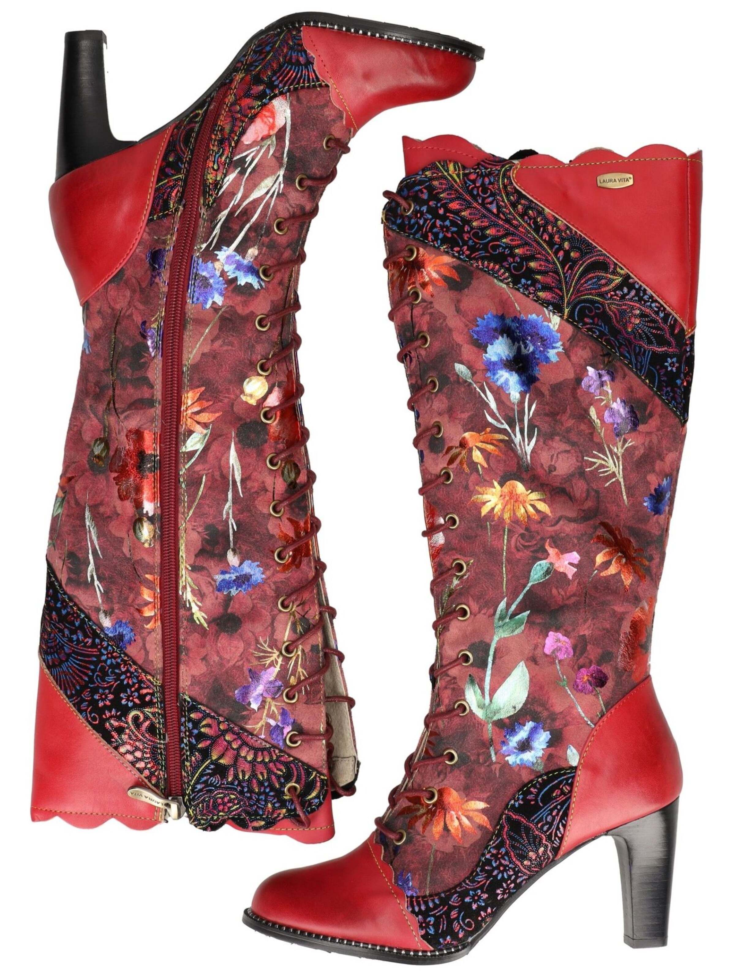 Laura Vita Veterlaarzen in Rood