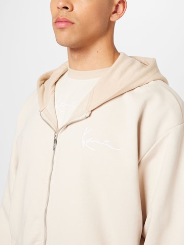 Karl Kani Sweatjakke 'Metaverse' i beige