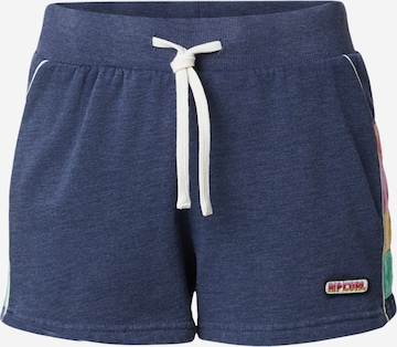 Regular Pantaloni 'SURF' de la RIP CURL pe albastru: față