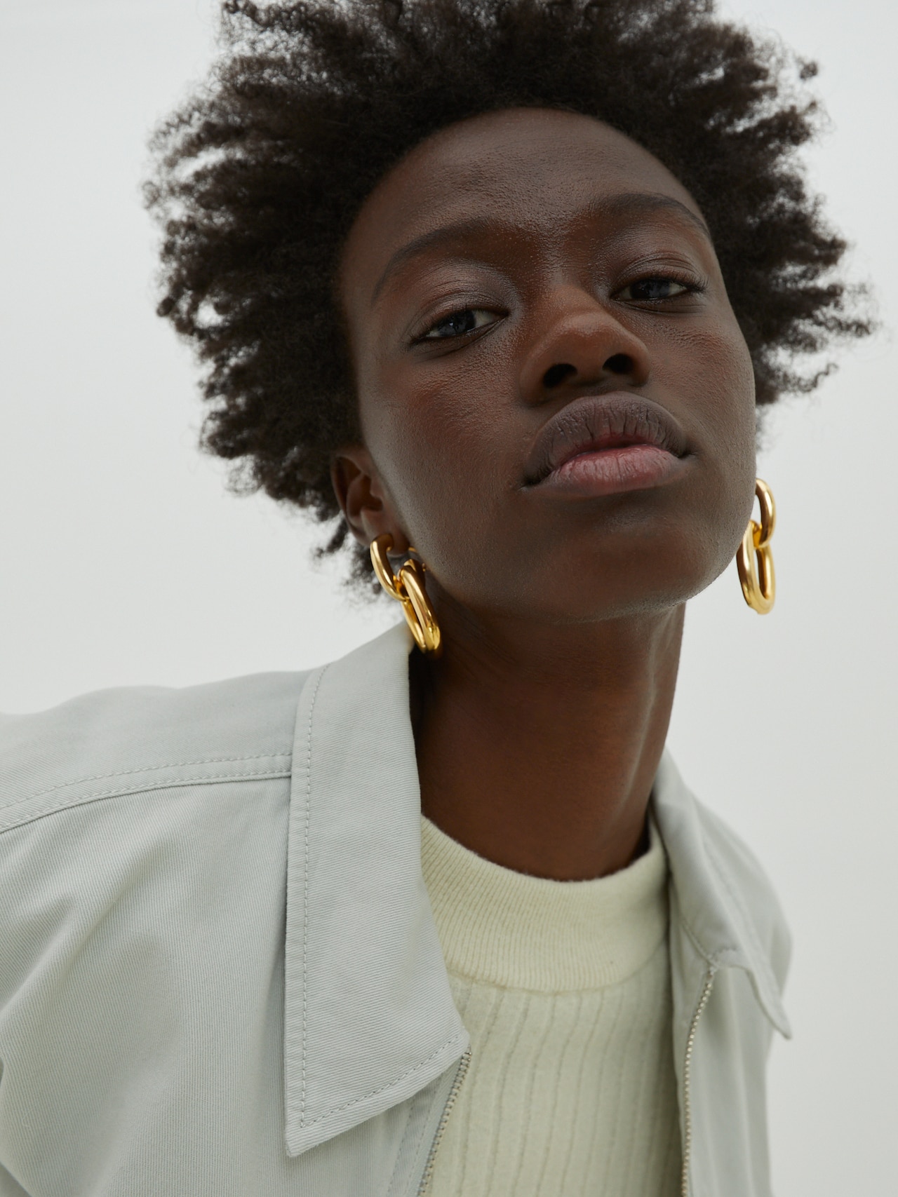 EDITED Producten Blouse 'Camille' Grijs