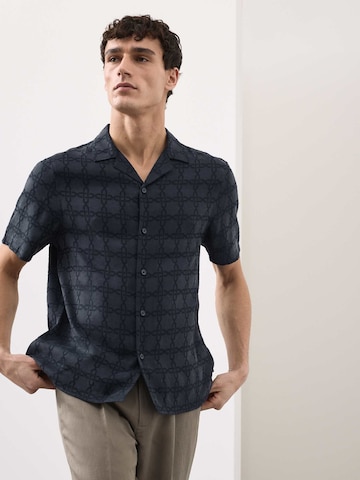 Regular fit Camicia di Marks & Spencer in blu: frontale