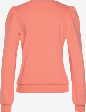 LASCANA Sweatshirt in Oranje