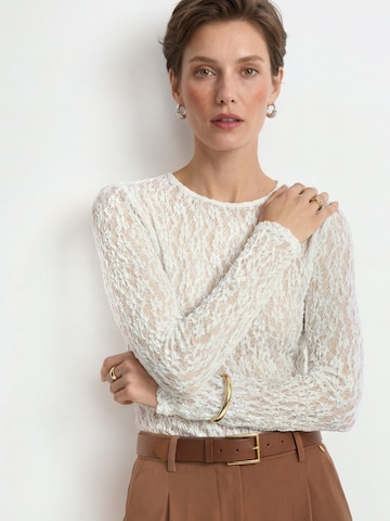Maglietta di Rich & Royal in bianco: frontale