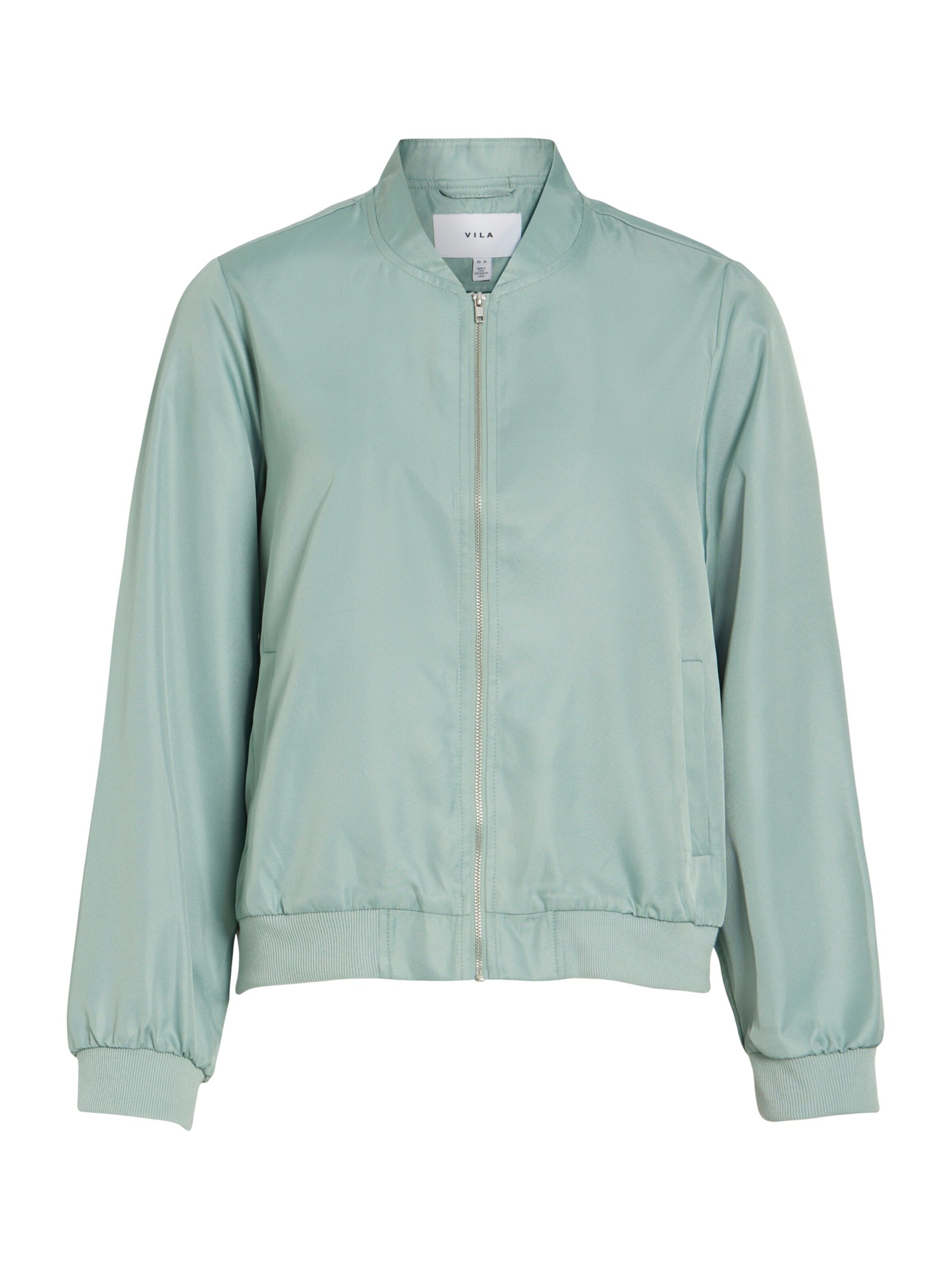VILA Between-Season Jacket 'VIPAPAYA' in Green: front