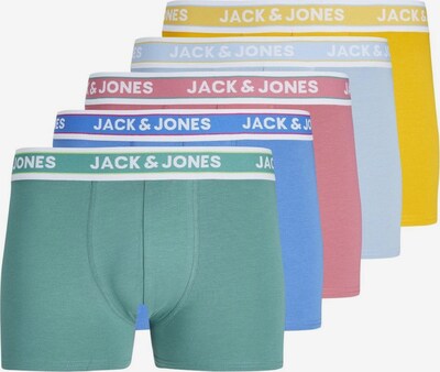 Boxeri 'CONNOR' JACK & JONES pe albastru / galben / verde jad / roz, Vizualizare produs