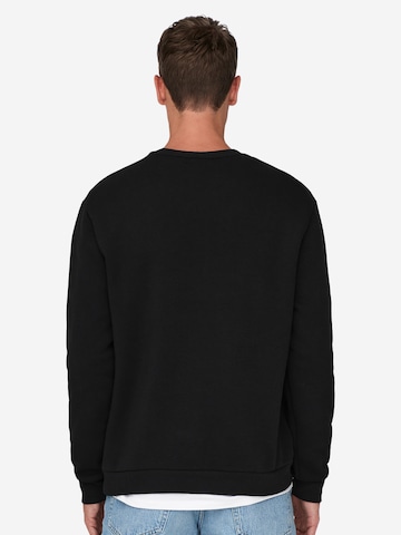 Only & Sons Regular fit Sweatshirt 'Ceres' in Black