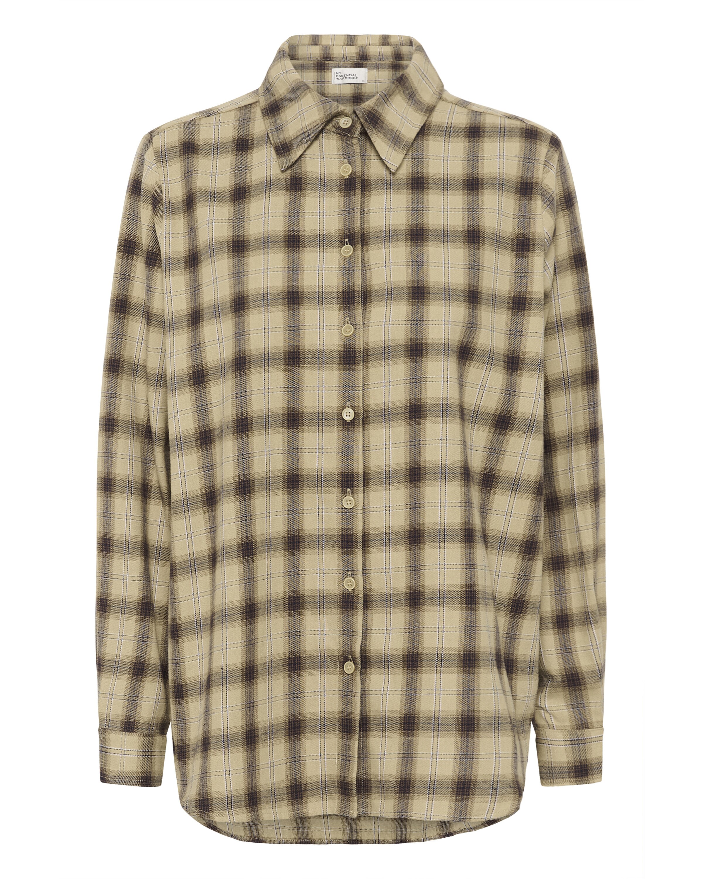 T-shirt My Essential Wardrobe en beige : devant