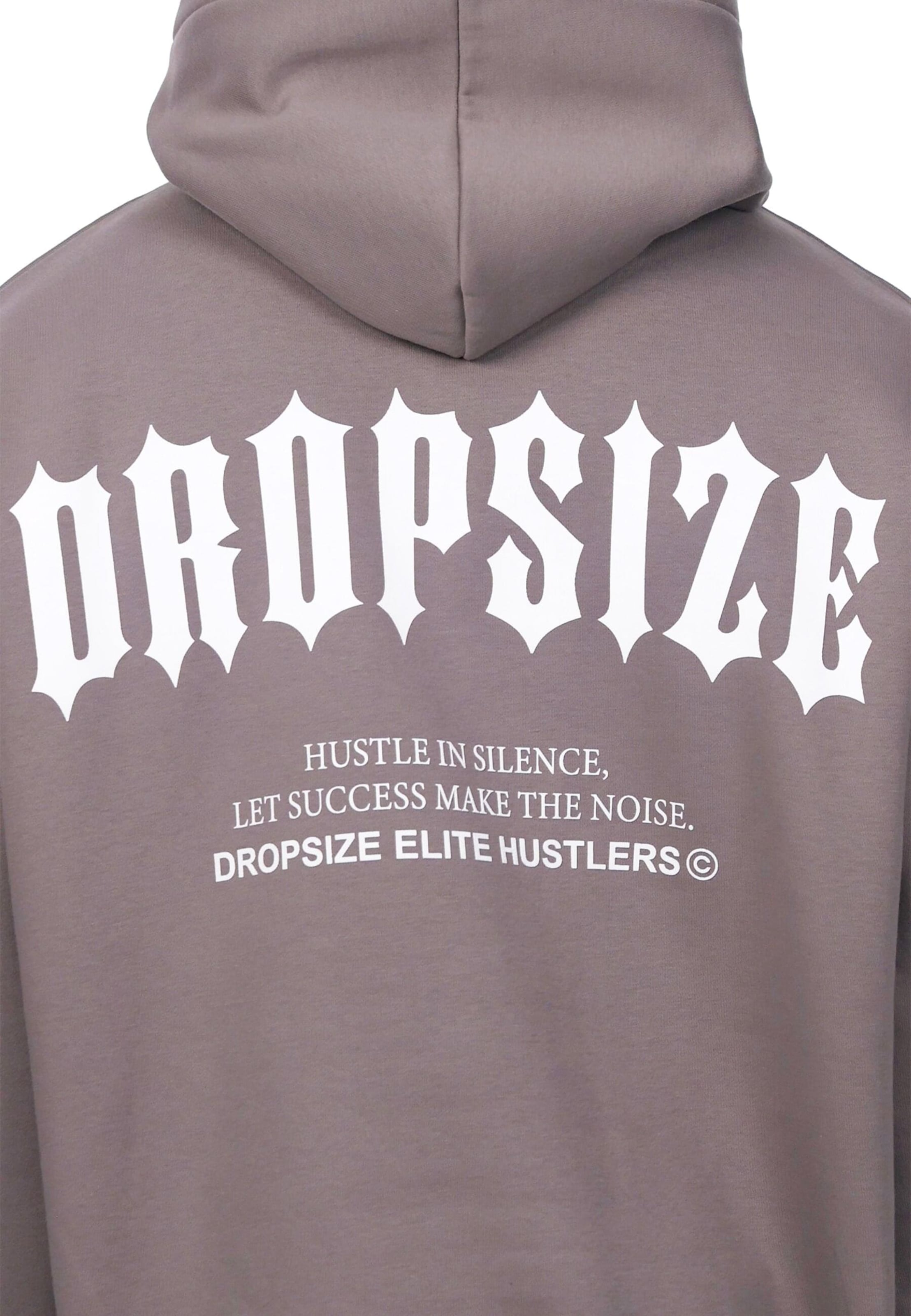 Dropsize Sweatshirt 'Elite Hustlers' in Bruin