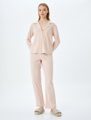 Koton Pyjama in Pink: Vorderseite