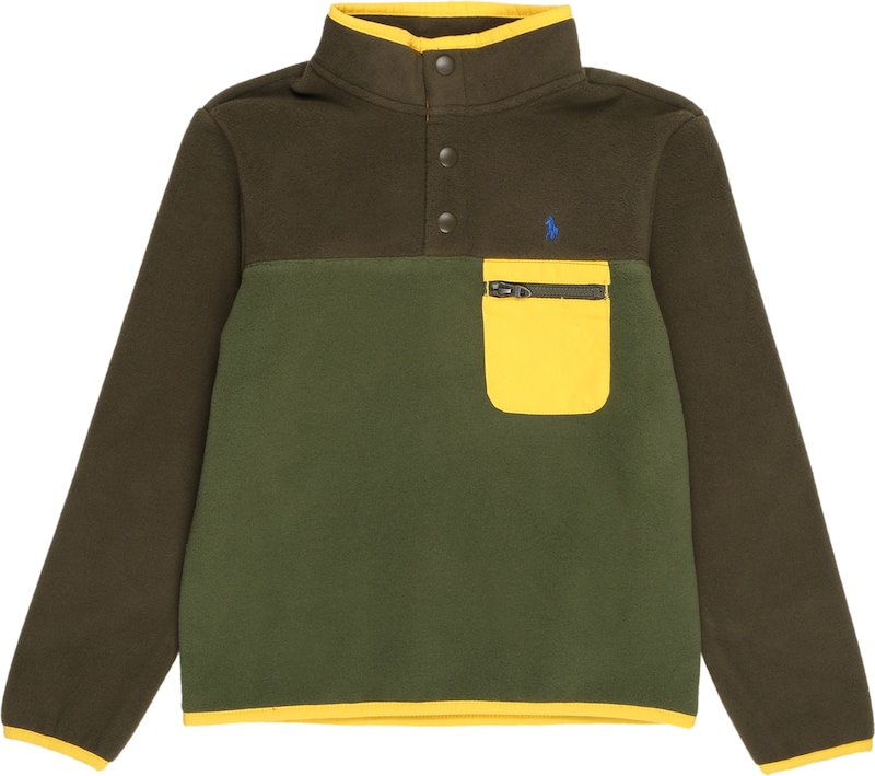 Polo Ralph Lauren Sweatshirt in Khaki Oliv Polo Ralph Lauren Sweatshirt in Khaki Oliv