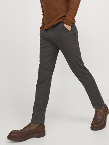 JACK & JONES Regular Chino trousers in Brown