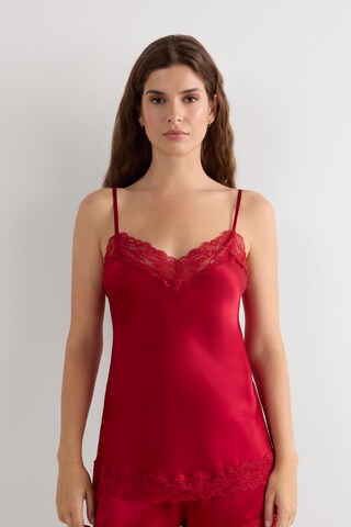 INTIMISSIMI Pajama Shirt in Red: front