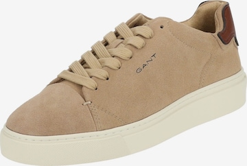 Baskets basses GANT en beige : devant