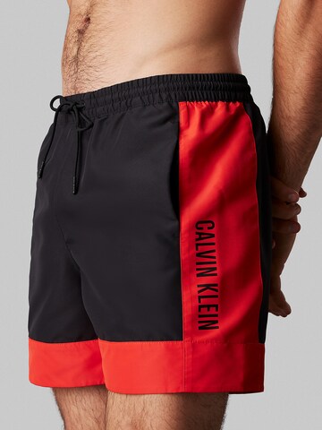 Shorts de bain 'Intense Power' Calvin Klein Swimwear en orange