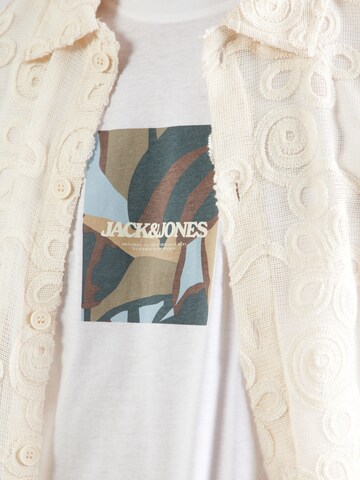 JACK & JONES Μπλουζάκι σε λευκό