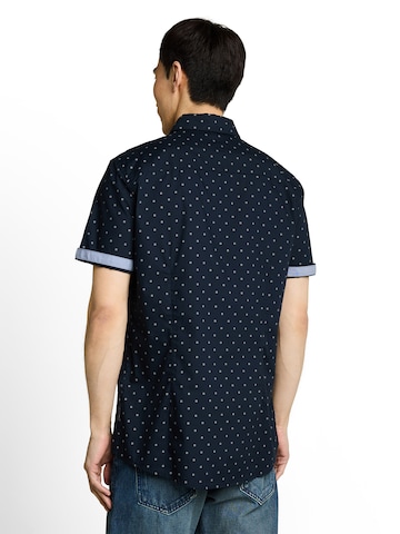 TOM TAILOR - Ajuste estrecho Camisa en azul