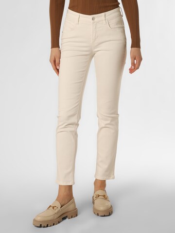 Cambio Regular Hose 'Pina' in Beige: Vorderseite