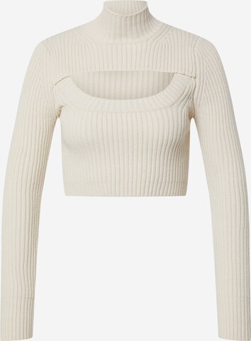 EDITED Pullover 'Yarina' in Beige: predná strana