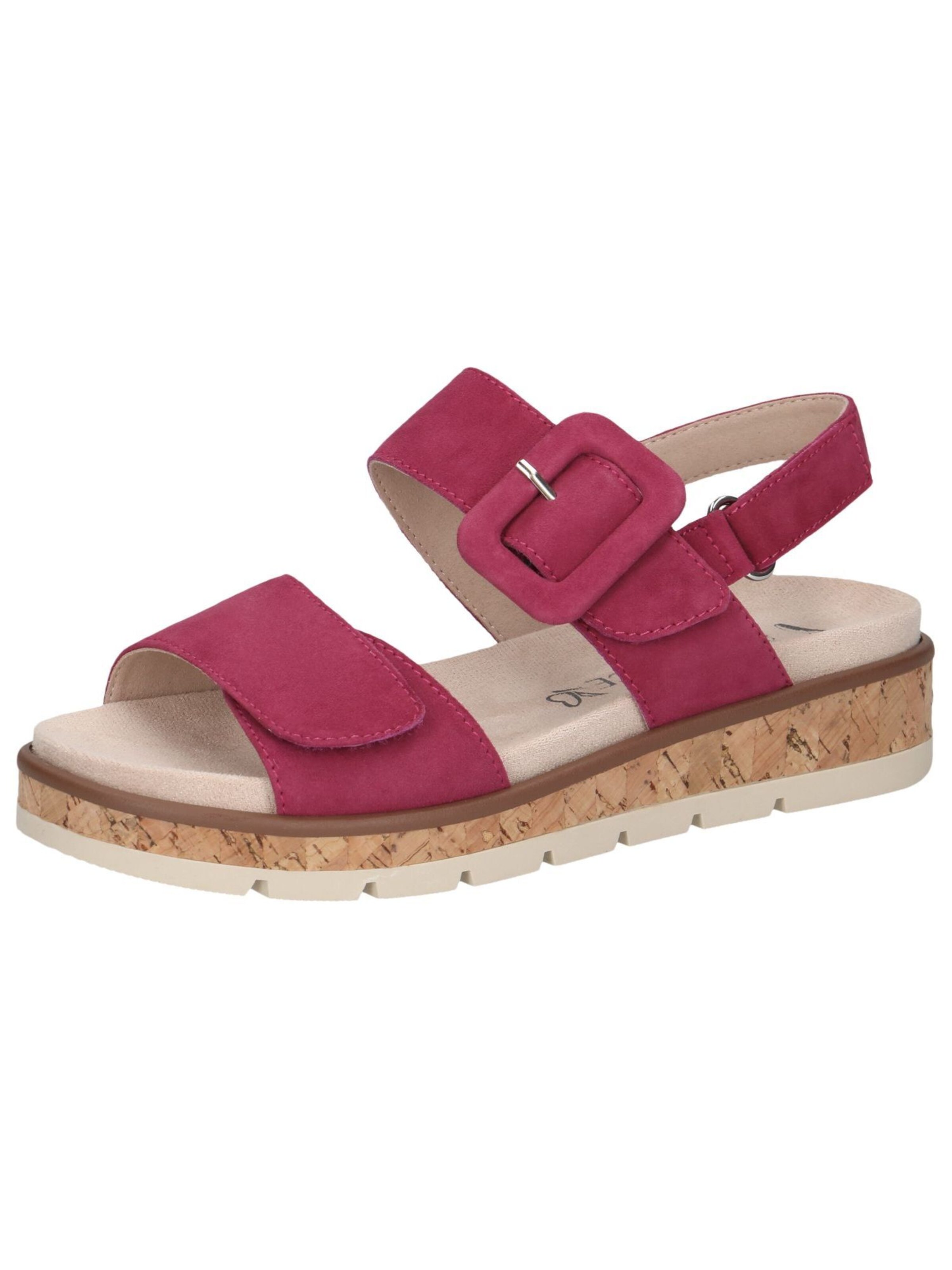 CAPRICE Sandals in Pink: front