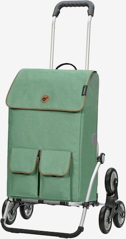 Andersen Shopper Einkaufstrolley 'Unus' in Grün: Vorderseite