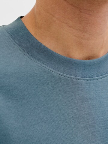 JACK & JONES - Camiseta 'JJEBARRON' en azul