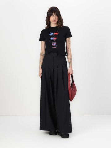 Karl Lagerfeld - Camiseta 'Ikon' en negro