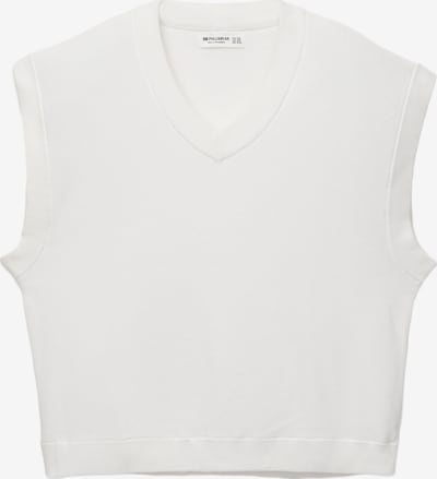 Pull&Bear Slipoveri värissä offwhite, Tuotenäkymä