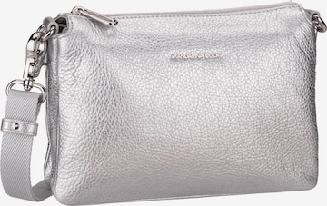 MANDARINA DUCK Crossbody Bag 'Mellow' in Silver: front