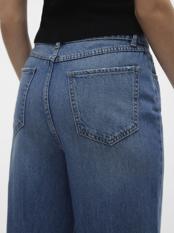 VERO MODA Wide Leg Jeans 'KATHY' i blå