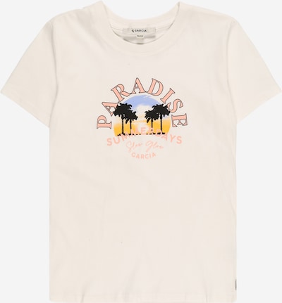 GARCIA T-Shirt in mischfarben / weiß, Produktansicht