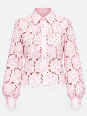 Ombre Bluse‌‌ in Pink: Vorderseite