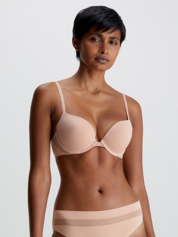Calvin Klein Underwear Regular Bra in Beige: front