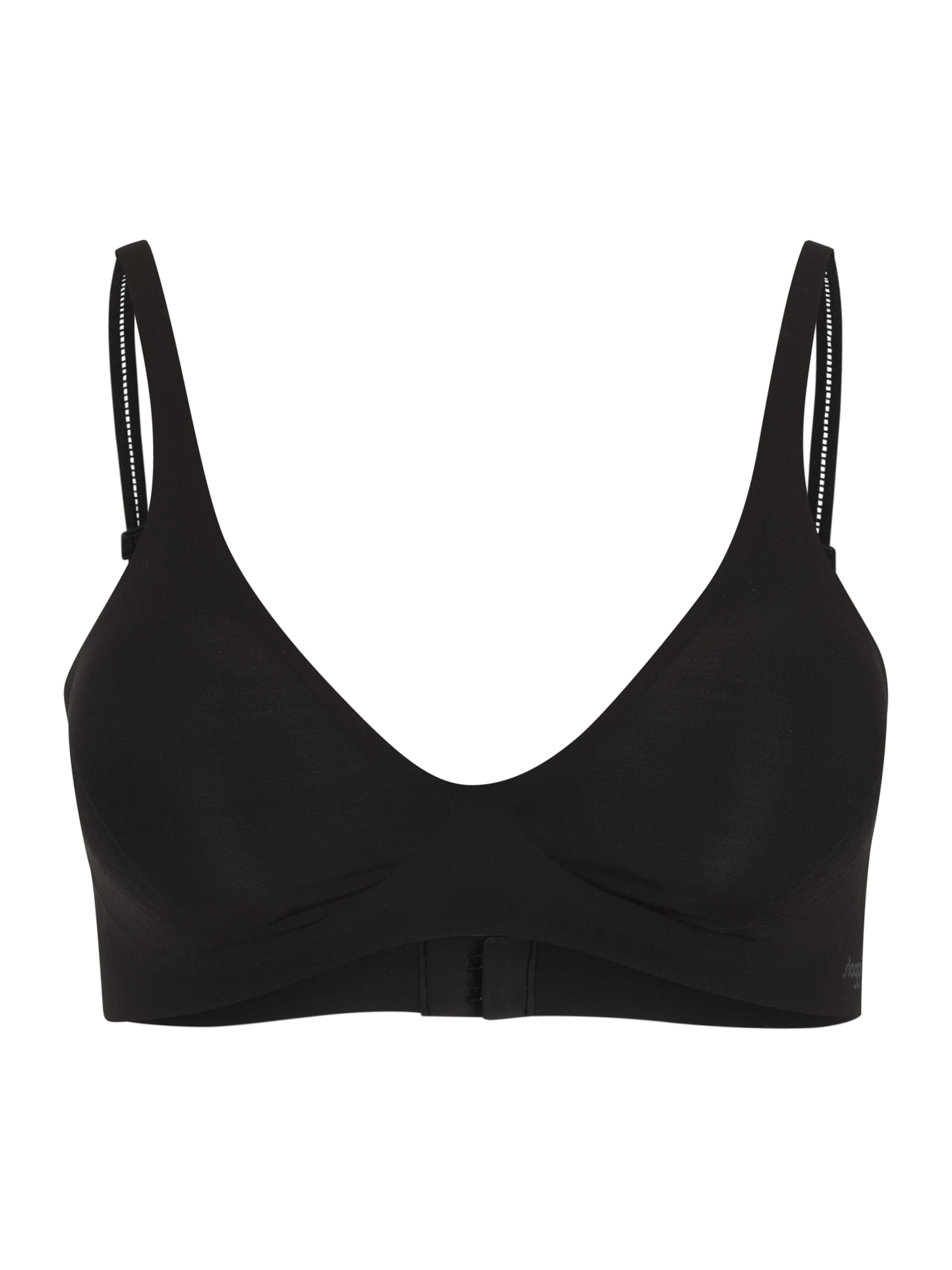 SLOGGI T-shirt Bra 'BODY ADAPT' in Black: front