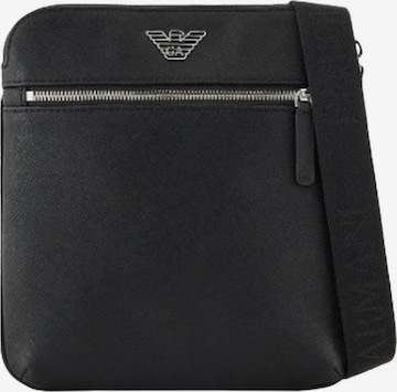 Borsa a tracolla di Emporio Armani in nero: frontale