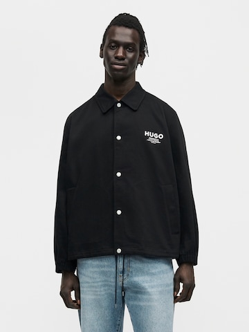 HUGO Prehodna jakna 'Biyo2631' | črna barva