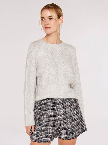 Pull-over Apricot en gris : devant